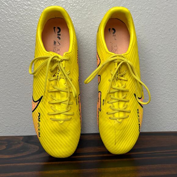 Nike Zoom Vapor 15 Academy FG/MG Yellow Sunset Glow DJ5631-780 Men\'s Size 11 main image 7